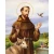 Wyklejanka - Diamentowa Mozaika - DIY - św. Franciszek z Asyżu z wilkiem